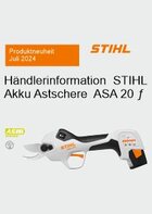 STIHL Akku Astschere ASA 20